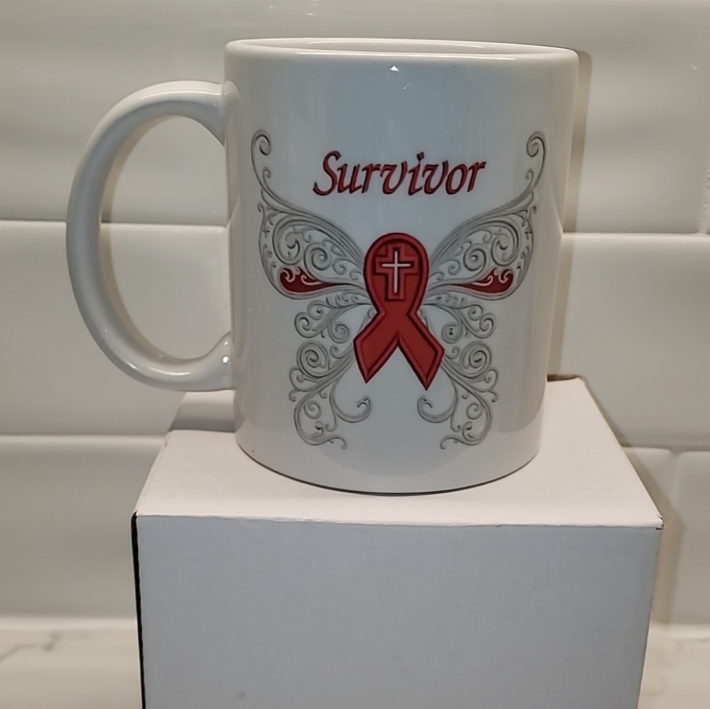 Cancer Survivor Custom made Coffee Mug.